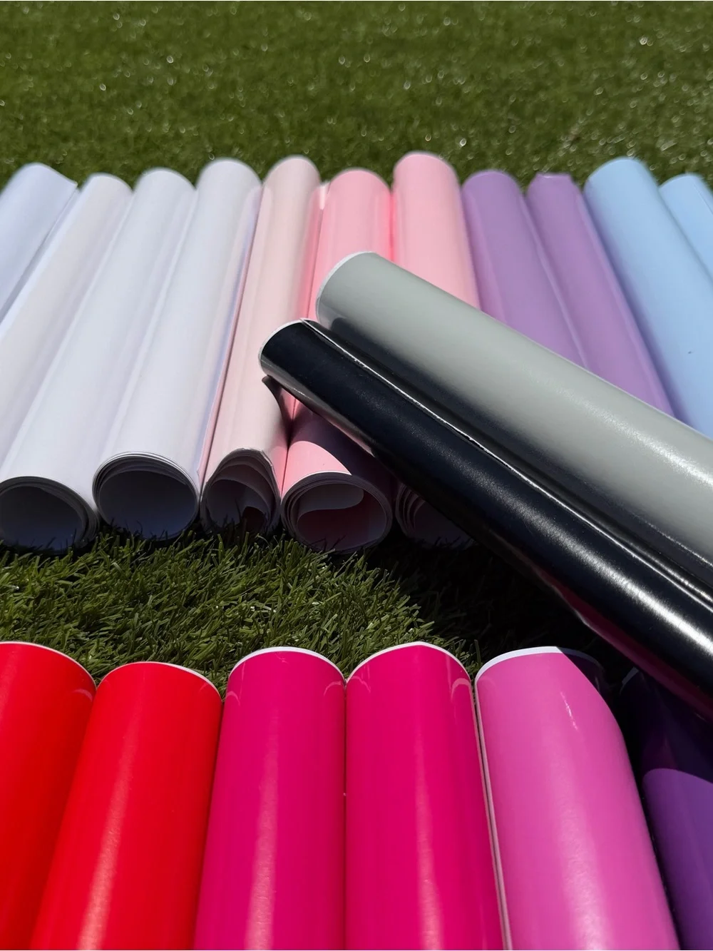 Assorted Pastel and Bright Color Adhesive Vinyl- Multipack